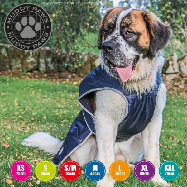 Ancol Stormguard Dog Coat Navy