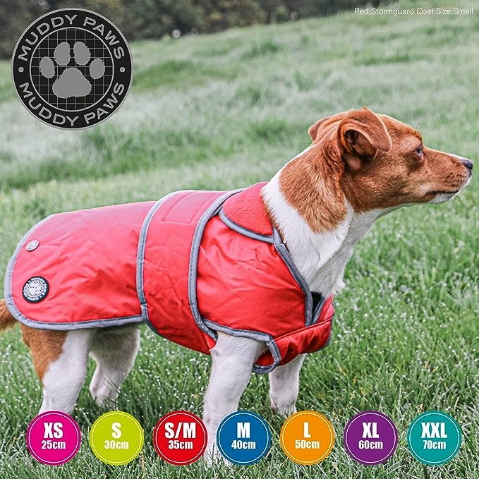 Ancol Stormguard Dog Coat Red