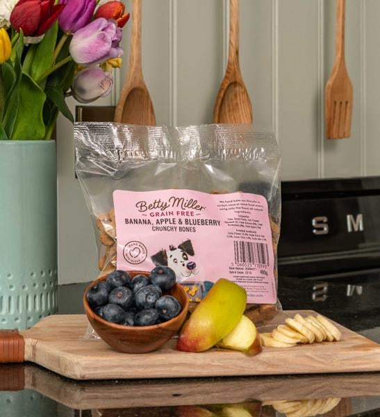Betty Miller - Banana, Apple & Blueberry Bones