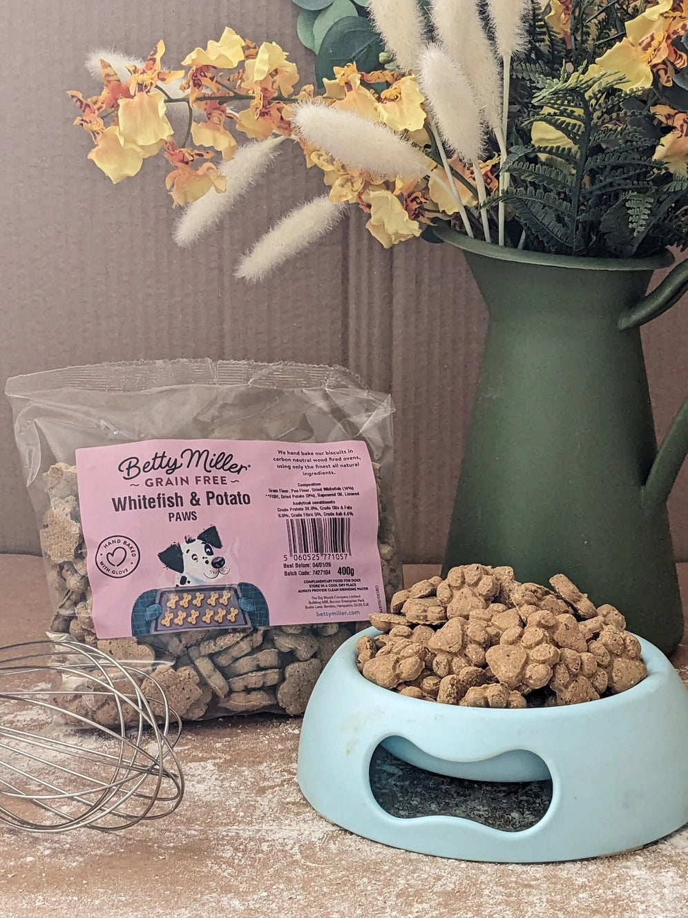 Betty Miller - Whitefish & Potato Paws