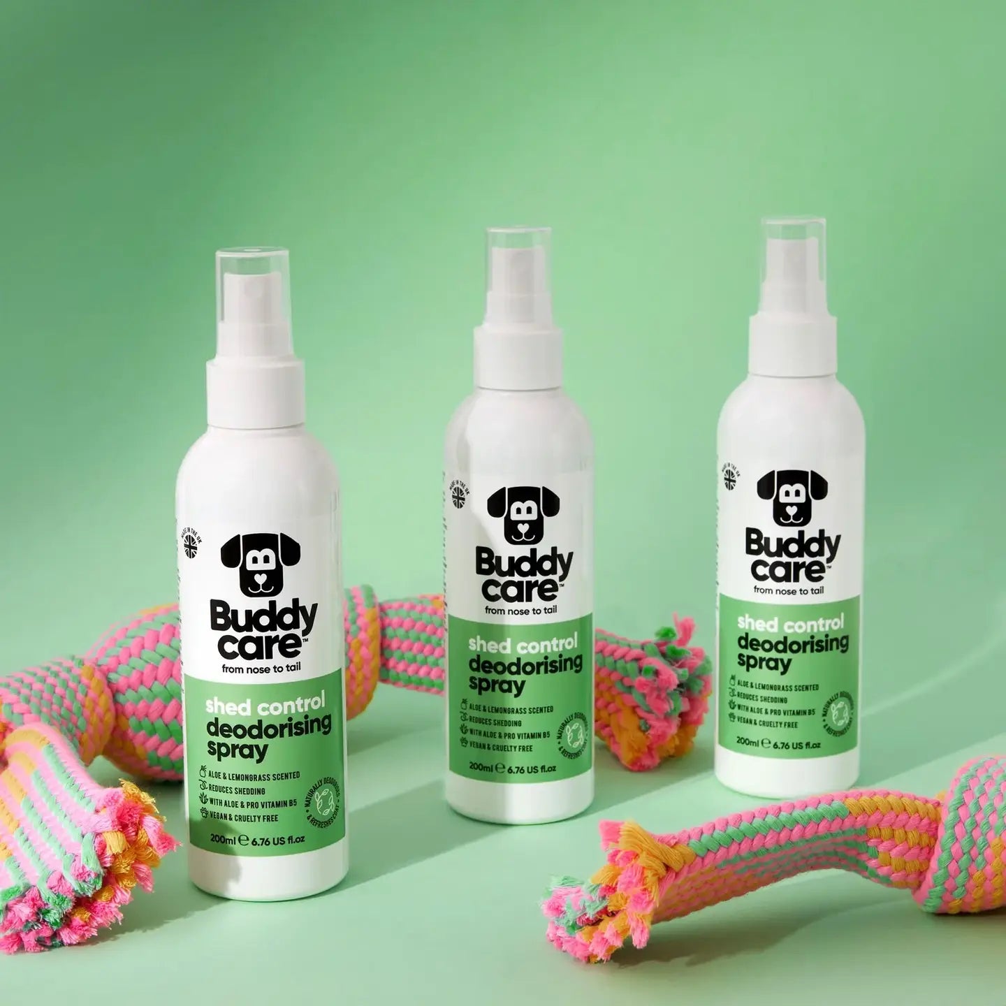 Buddycare Aloe & Lemongrass Deodorising Spray