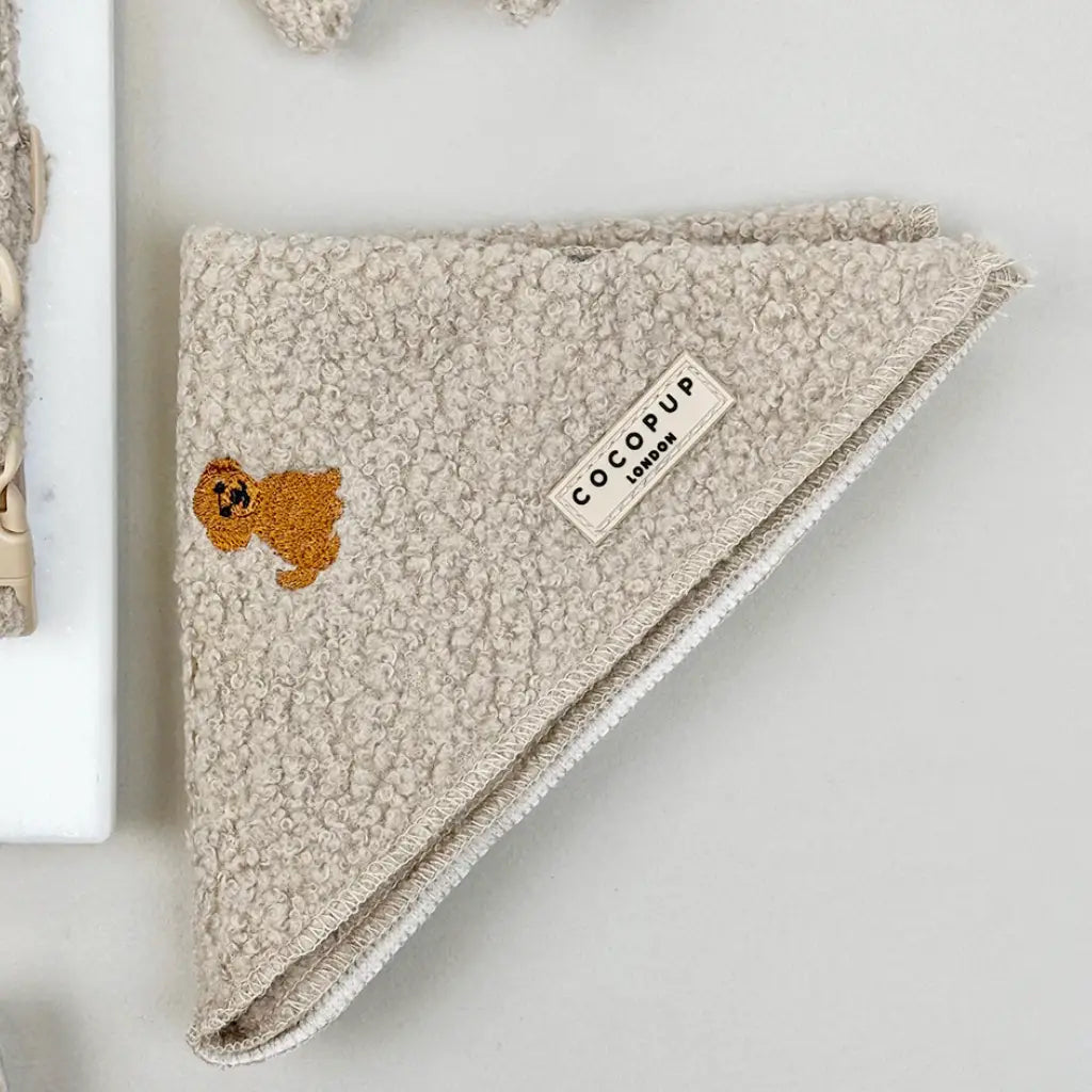 Cocopup Ralph & Friends Mocha Teddy Bandana