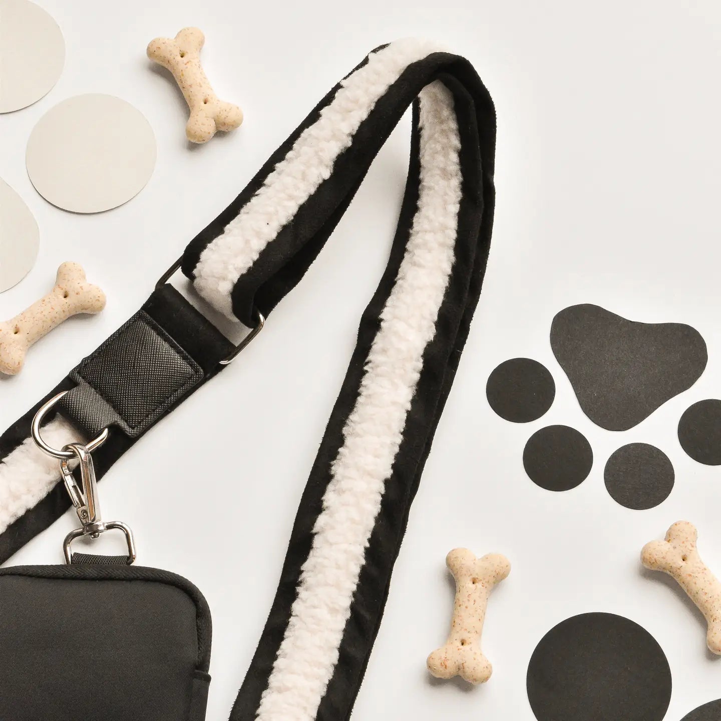 Cocopup Black Aviator Bag Strap