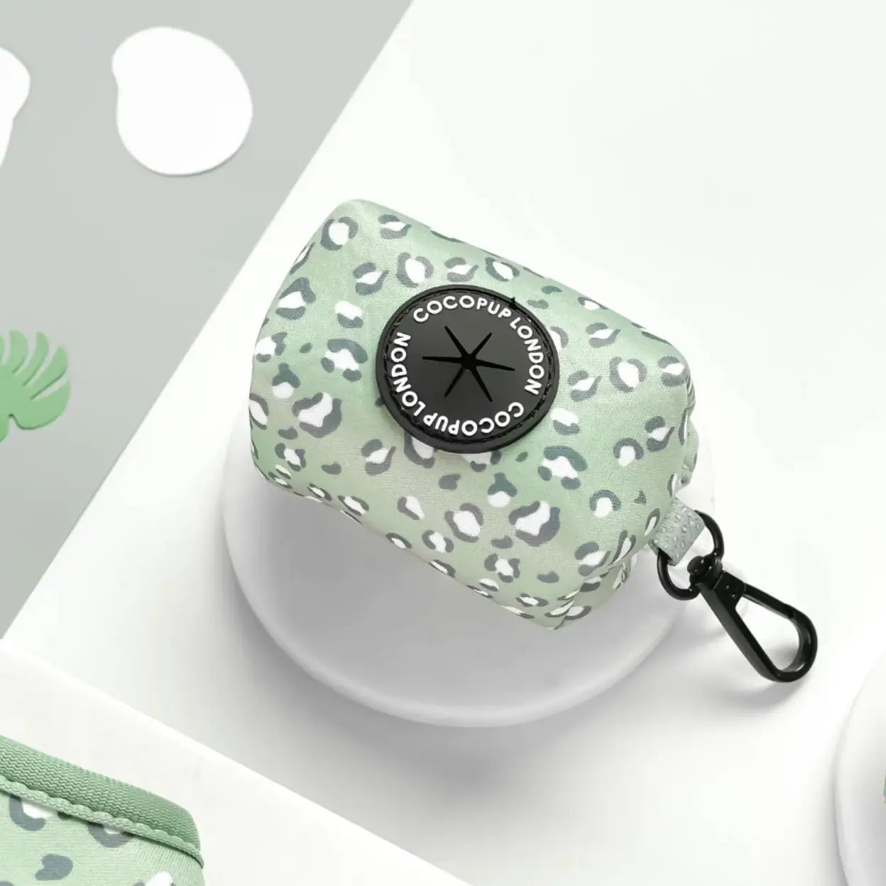 Cocopup Sage Leopard Poop Bag Holder