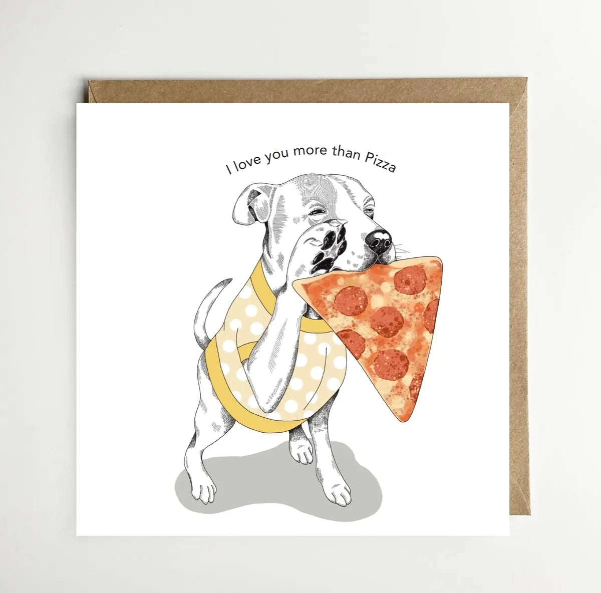 Pizza Lovers BirthdayDotty Dog Art