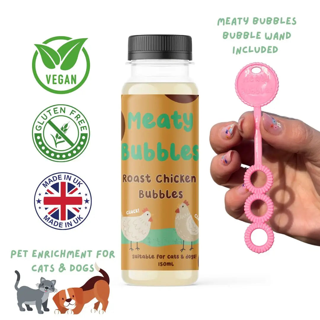 Meaty Bubbles for Dogs - Roast Chicken