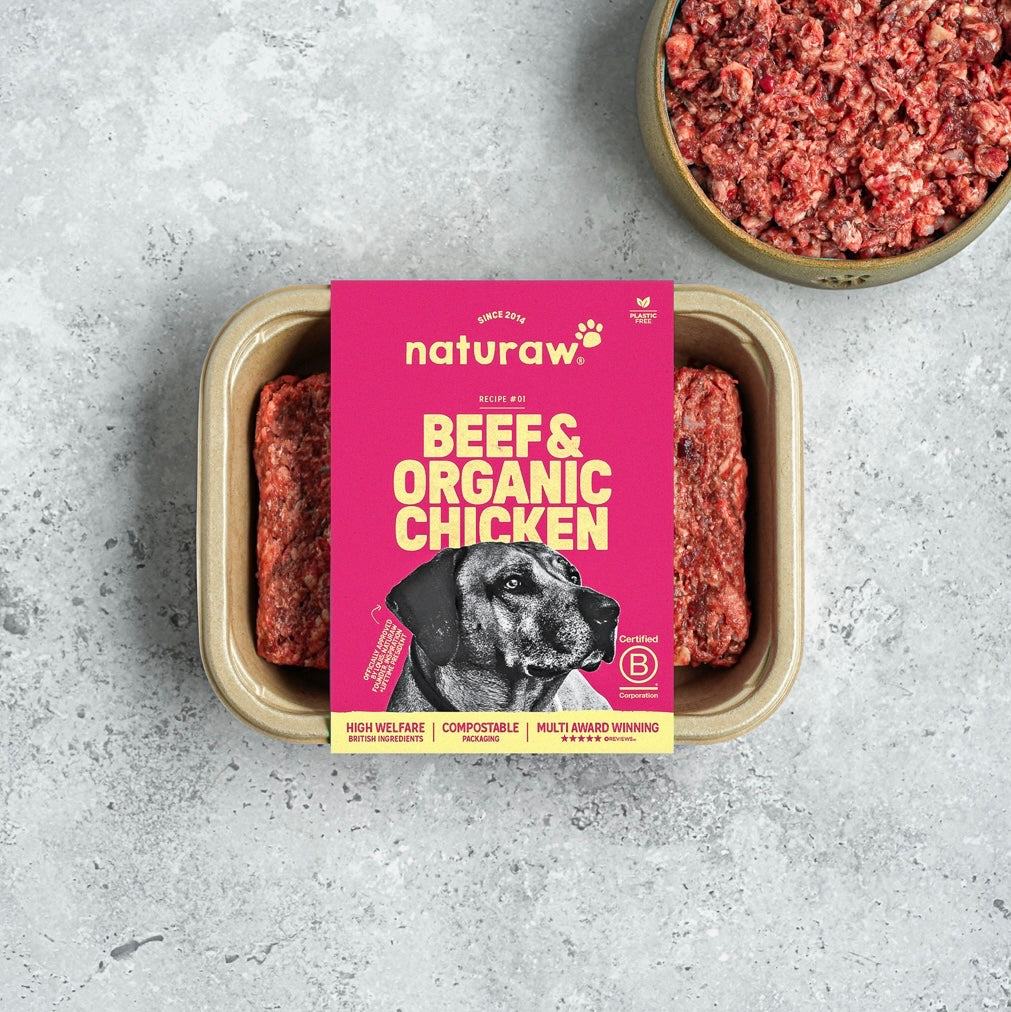 Naturaw - Beef and Organic Chicken Dog Food