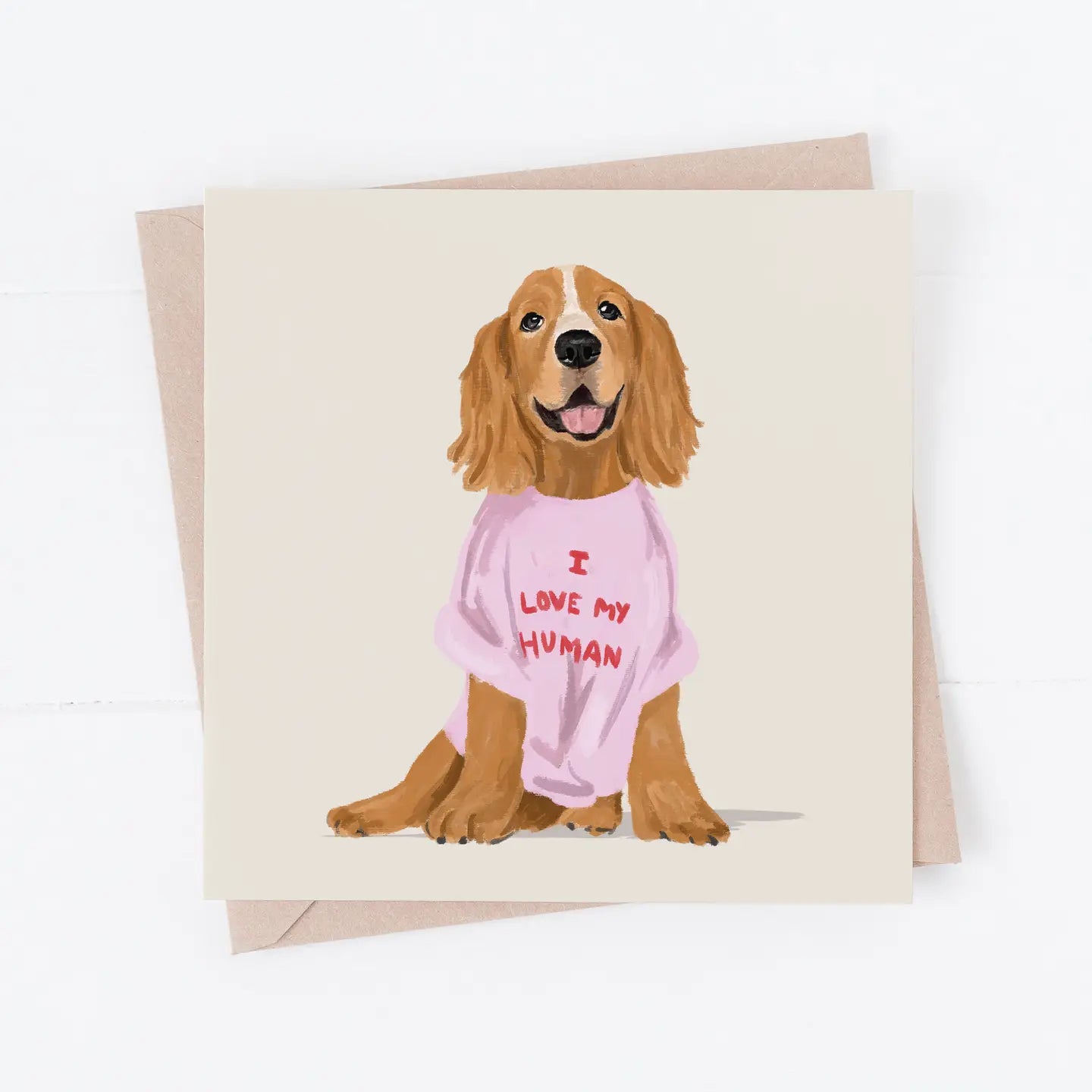 Dog Love Greeting Card