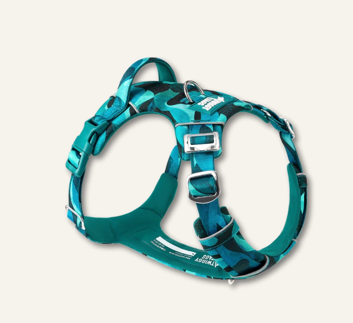 Twiggy Tags Adventure 2.0 Harness - Lagoon