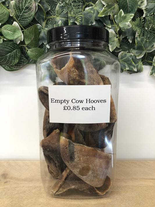 Empty Cow Hooves