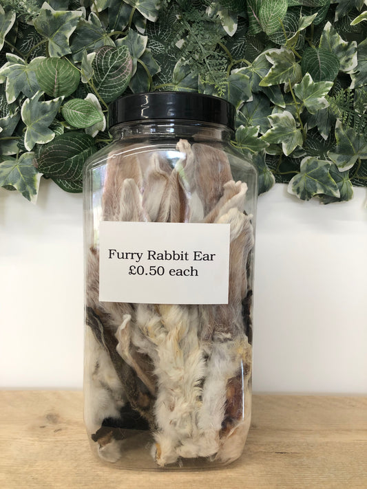 Anco Naturals Rabbit Ear with Fur