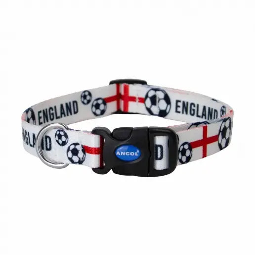 England Football Dog Collar
