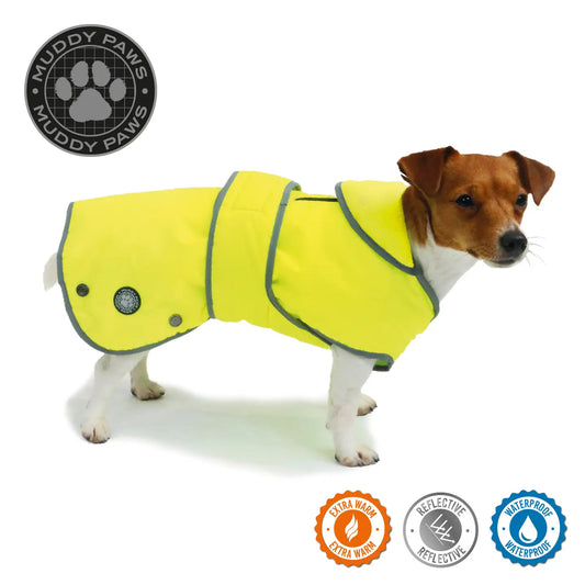 Ancol Stormguard Hi-Vis Dog Coat