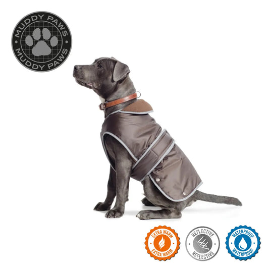 Ancol Stormguard Chocolate Dog Coat