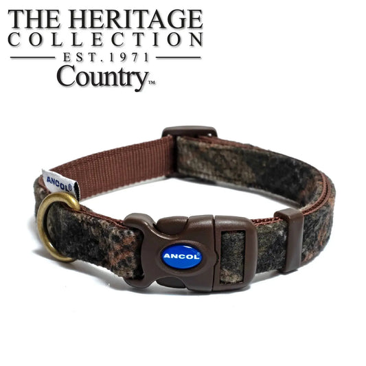 Ancol Heritage Collection Country Check Collar