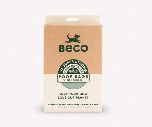 Home Compostable Poop Bags with Handles