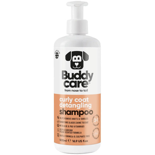 Buddycare Curly Coat Detangling Shampoo 500ml