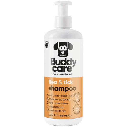 Buddycare Flea & Tick Shampoo 500ml