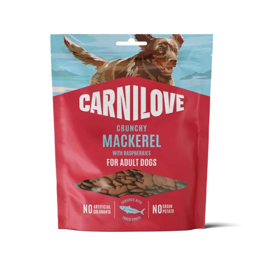 Carnilove Mackerel with Raspberries - Crunchy Dog Treats