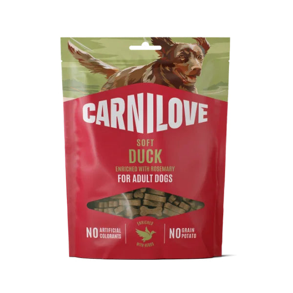 Carnilove Duck Enriched with Rosemary - Soft Dog Treats