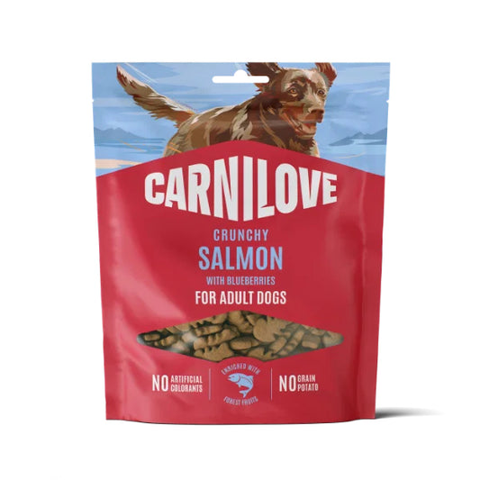 Carnilove Salmon with Blueberries - Crunchy Dog Treats