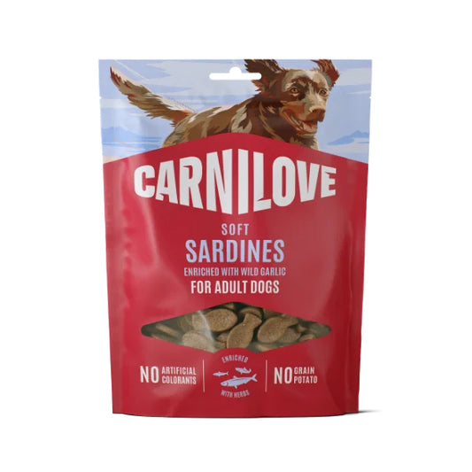 Carnilove Sardines Enriched with Wild Garlic - Soft Dog Treats