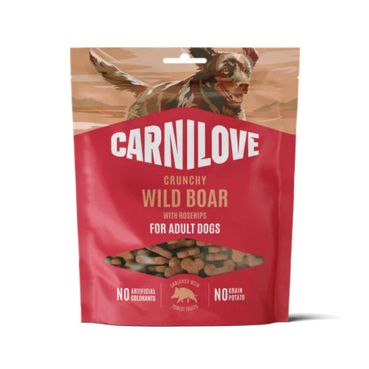 Carnilove Wild Boar with Rosehips - Crunchy Dog Treats