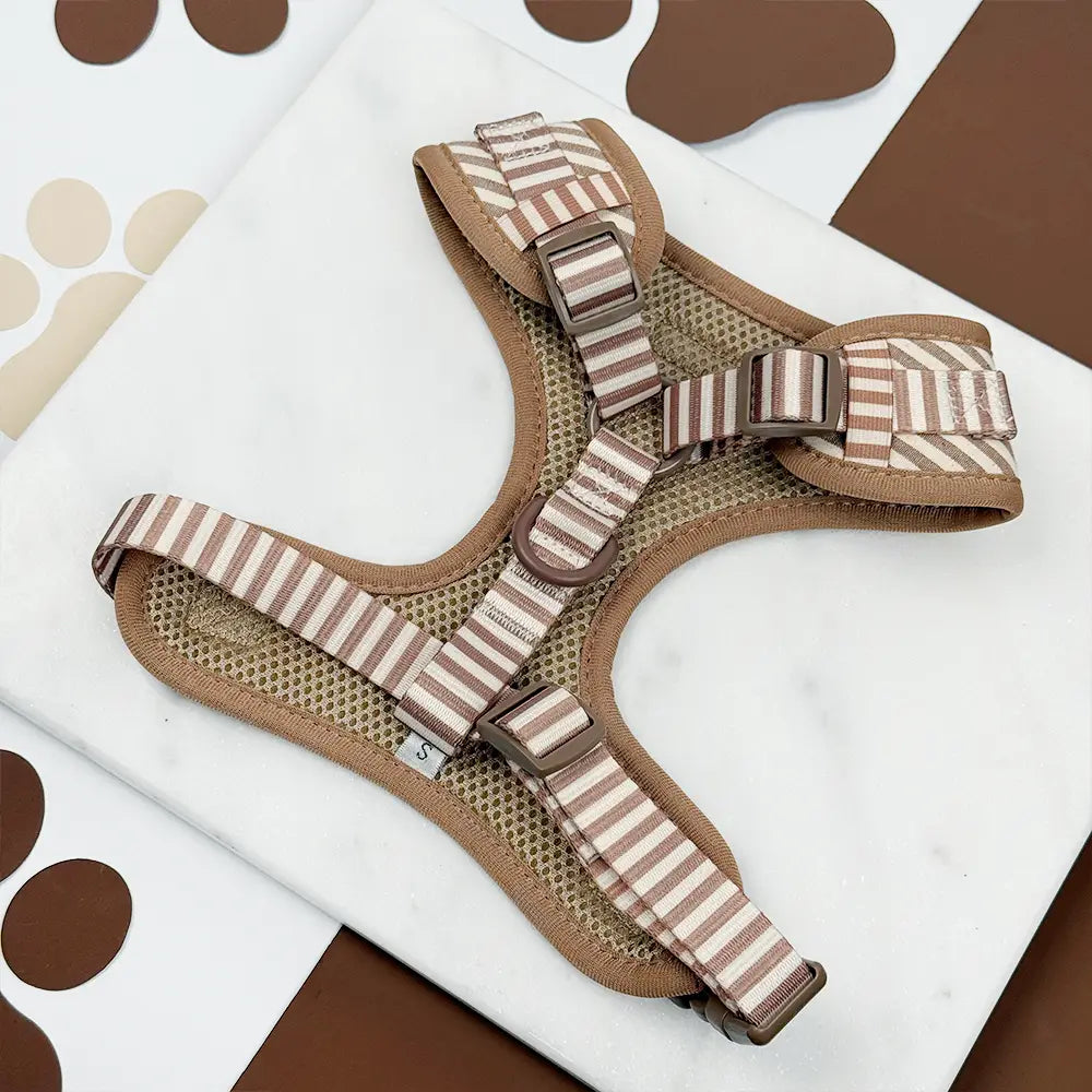 Cocopup London Linen Stripes Harness