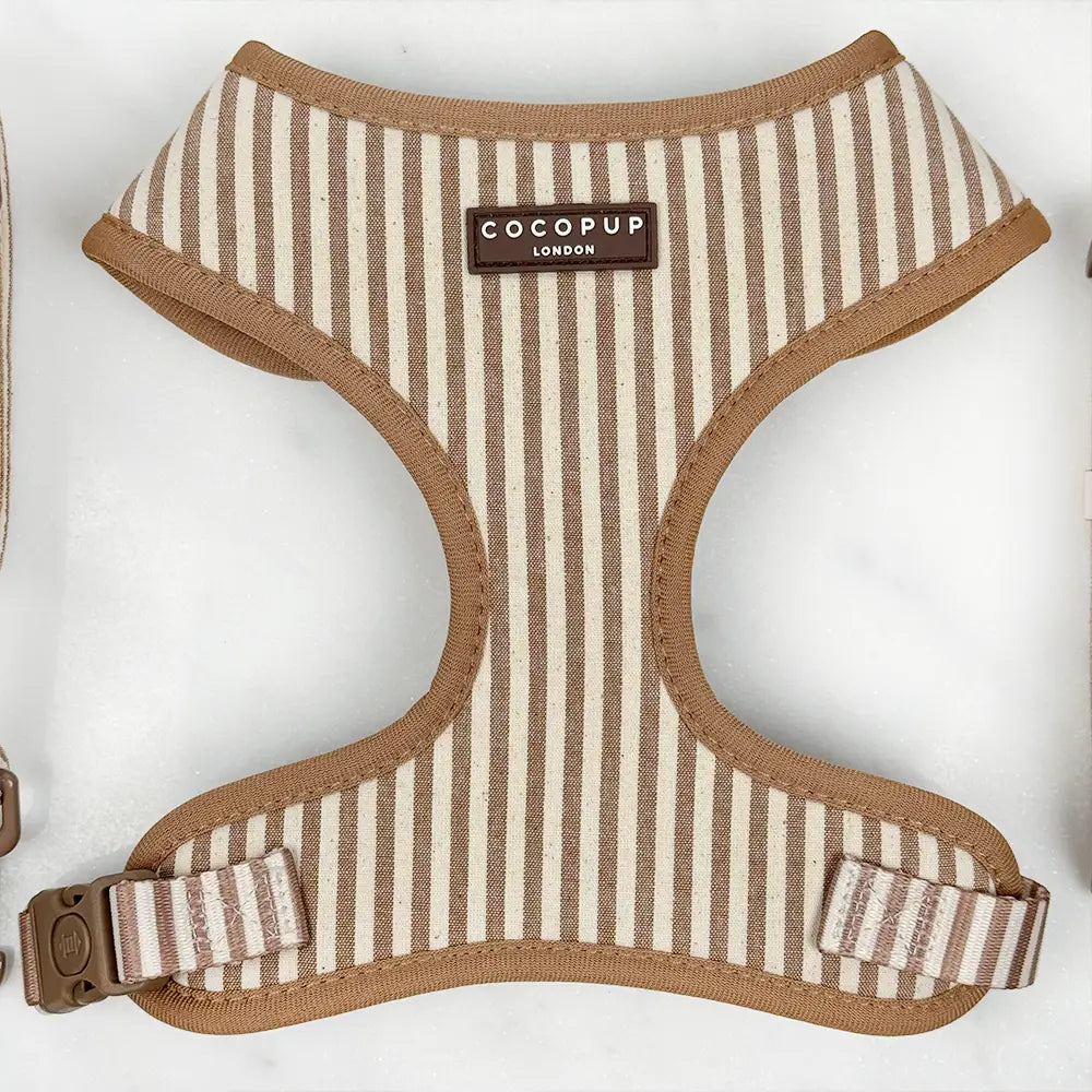 Cocopup London Linen Stripes Harness
