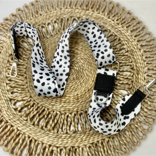 Cocopup Monochrome Spots Bag Strap