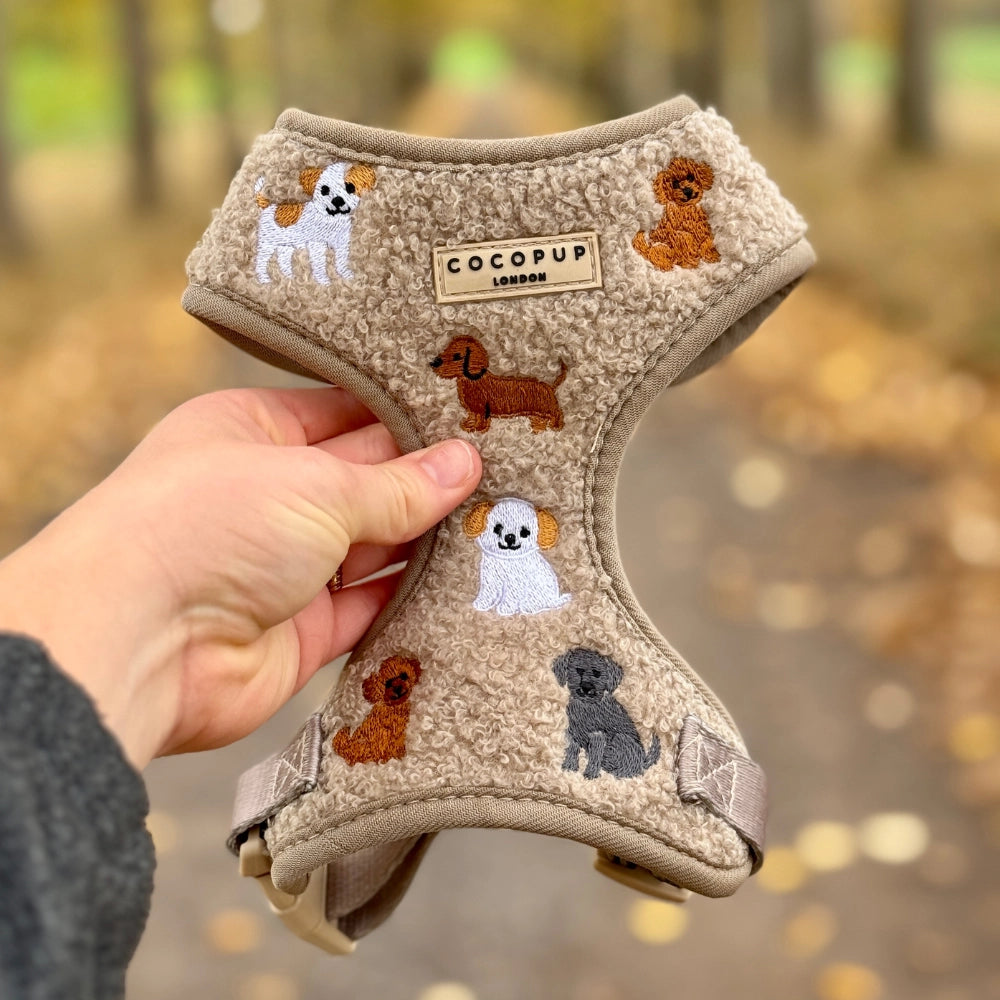 Cocopup Ralph & Friends Harness - Mocha