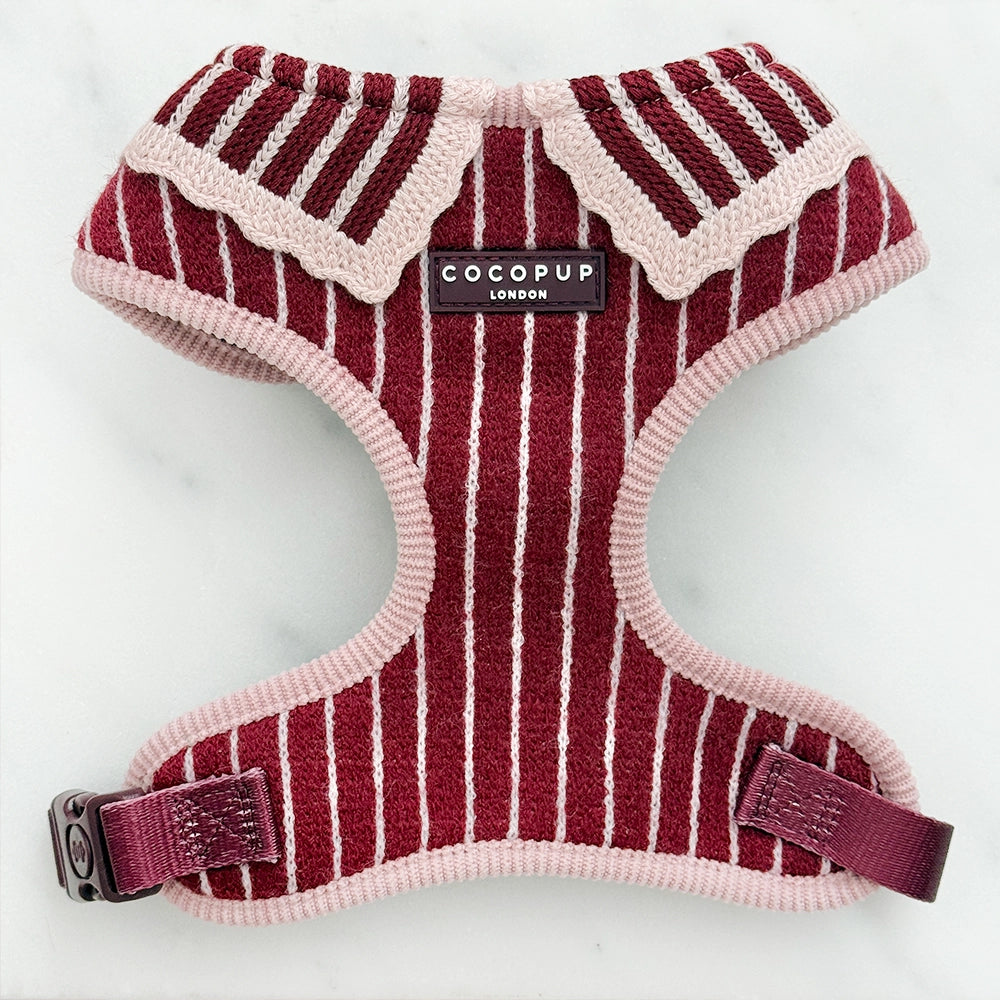 Cocopup Knitted Cherry Bakewell Harness