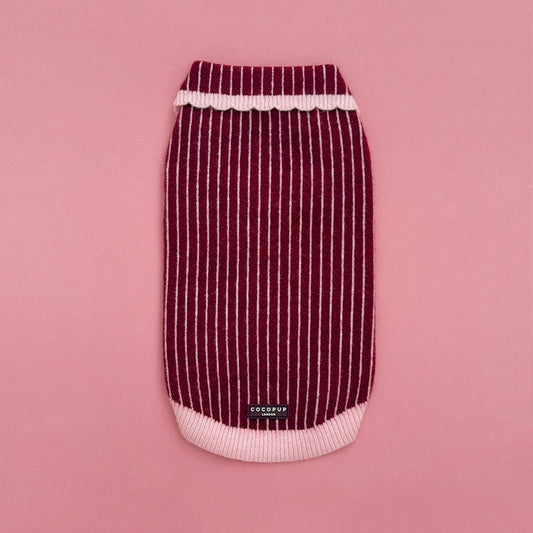 Knitted Cherry Bakewell Jumper