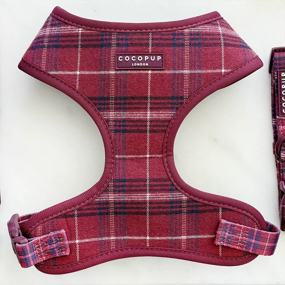 Cocopup Mulberry Plaid Harness