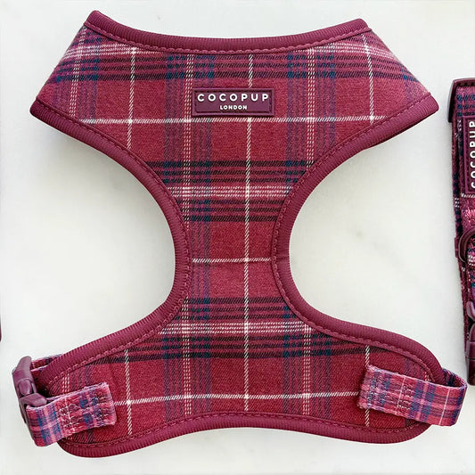 Cocopup Mulberry Plaid Harness