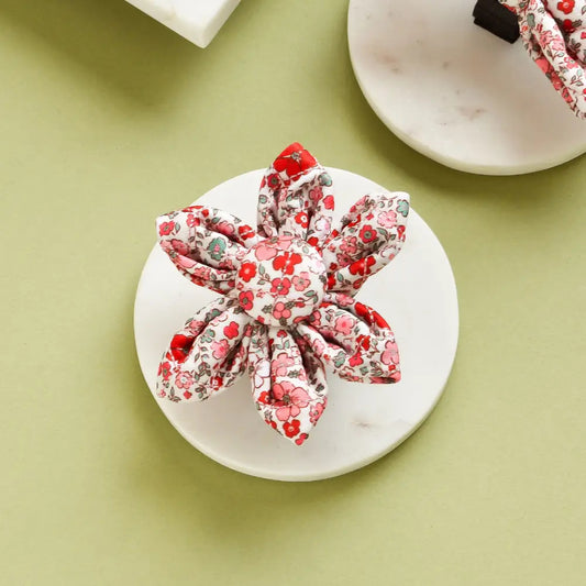 Cocopup Quilted Cute Flowers Collar Flower