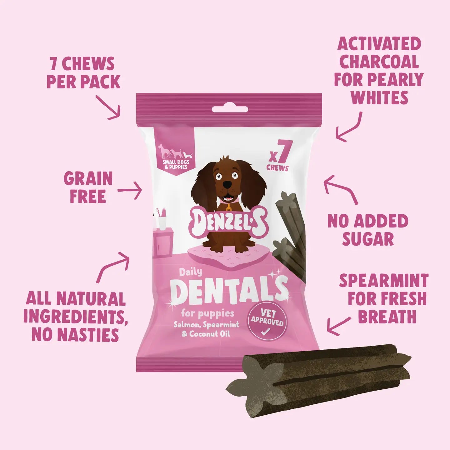 Daily Dentals for Small Dogs/Puppies