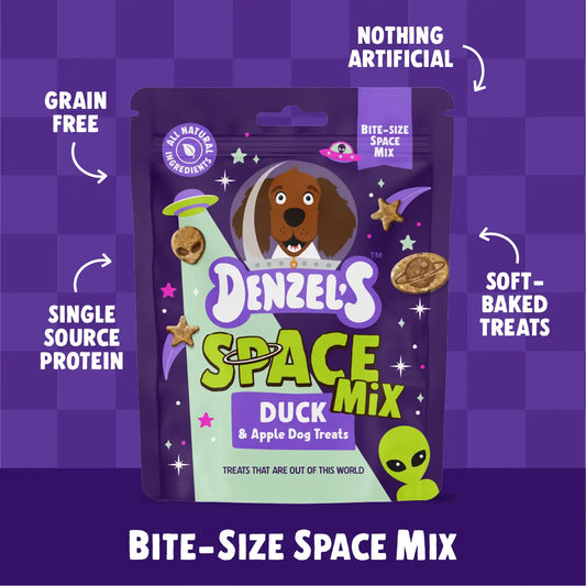 Denzel’s Space Mix - Duck & Apple Dog Treats
