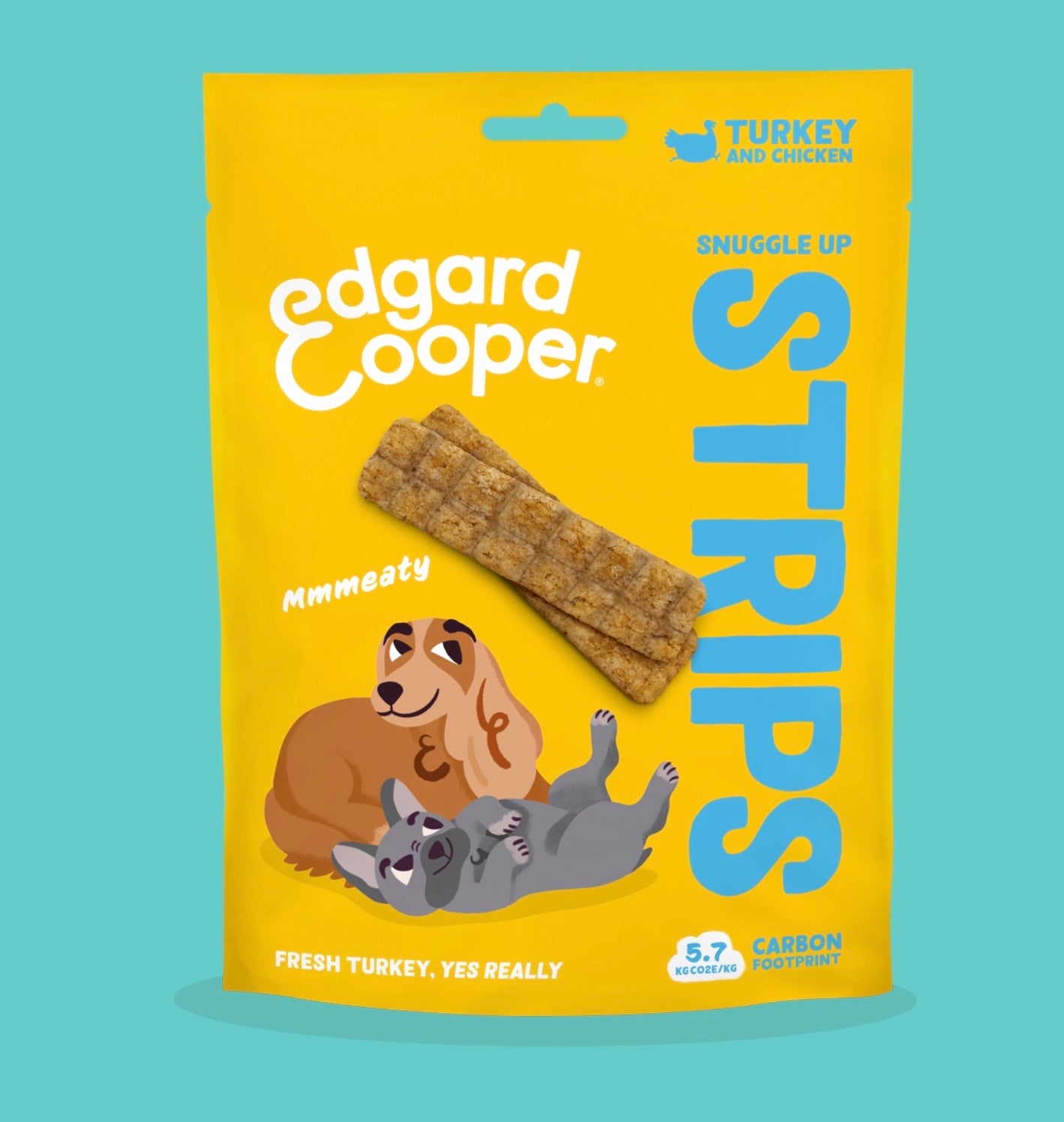 Edgard Cooper Strips - Turkey & Chicken