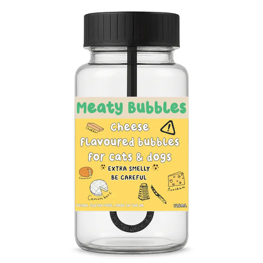 Meaty Bubbles Cheese Pet Bubbles