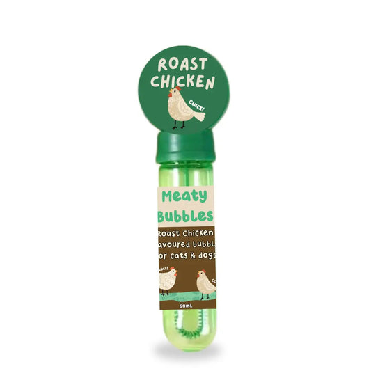 Meaty Bubbles Roast Chicken Pet Bubbles
