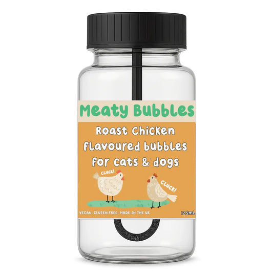 Meaty Bubbles Roast Chicken Pet Bubbles