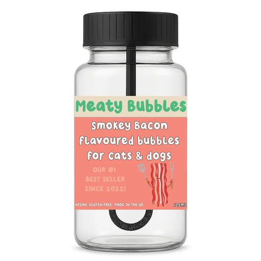 Meaty Bubbles Smokey Bacon Pet Bubbles