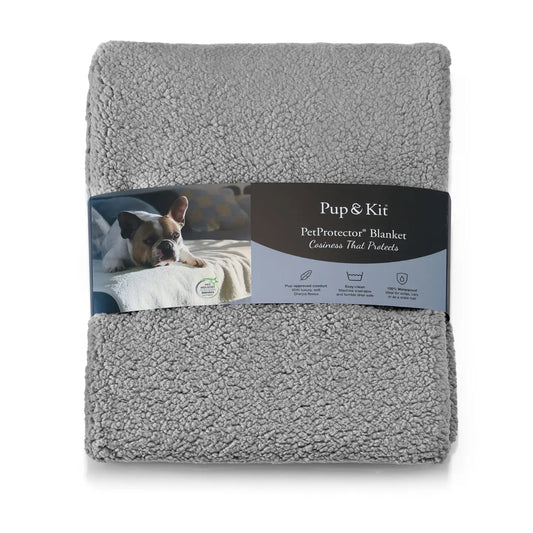 Pup & Kit Pet Protector Waterproof Blanket - Grey
