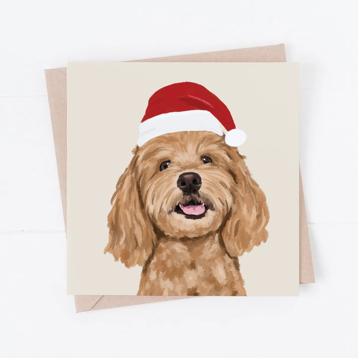 Cockapoo Christmas Card