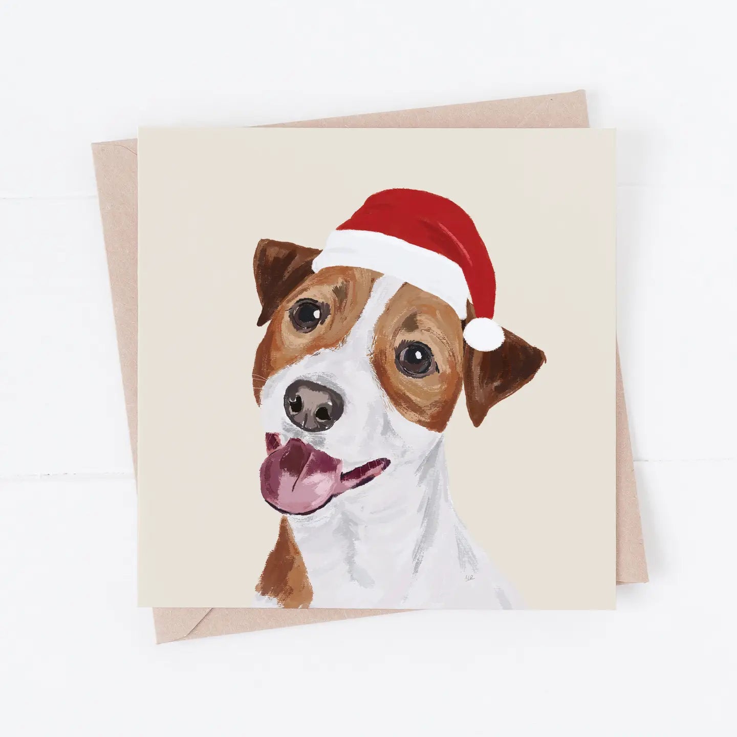 Jack Russell Christmas Card