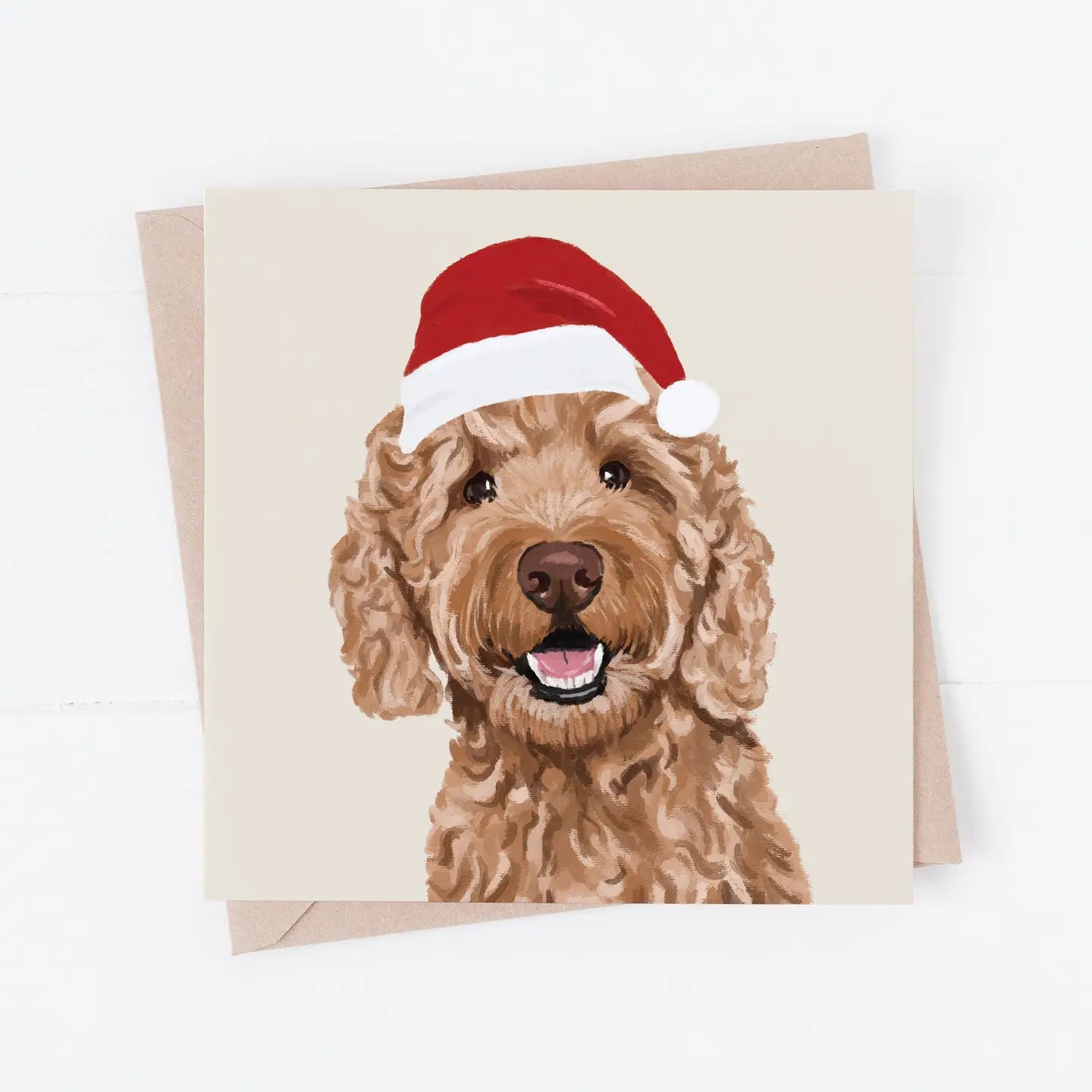 Goldendoodle Christmas Card