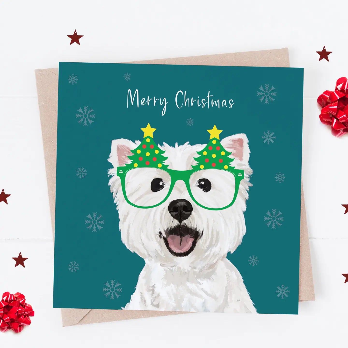 Christmas Card Dog