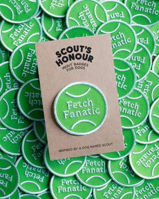 ‘Fetch Fanatic` Merit Badge