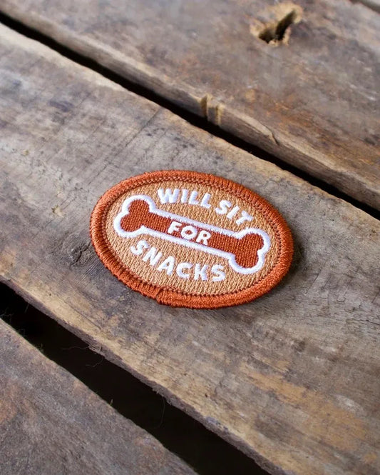 ‘Will Sit for Snacks` Merit Badge